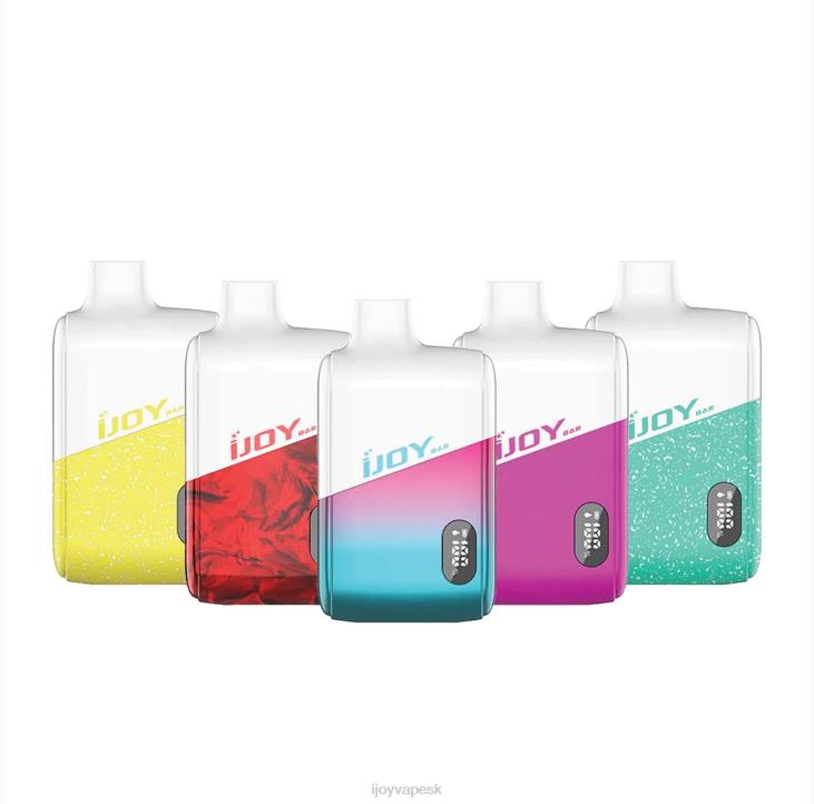 iJOY Bar Flavors | iJOY Bar Smart Vape 8000 ťahov 8X0227 biele gumové